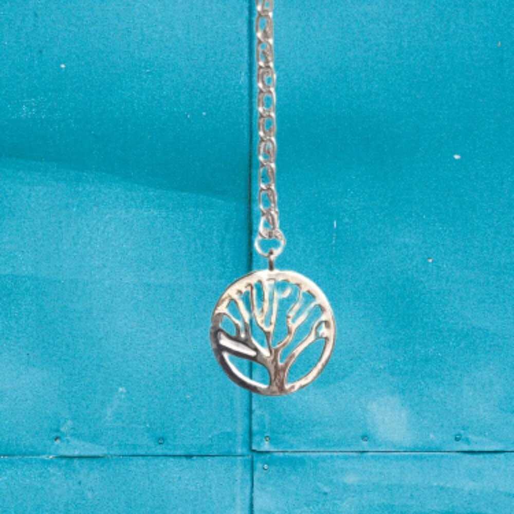 Tree of Life Silver Plated Necklace Handmade - Picture 12 of 17
